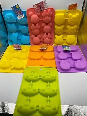 *New* Disney Daiso Silicone Cake Candy Clay Playdoh Chocolate Soap Mold  • £12.54
