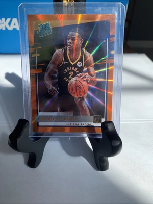 $2 • Buy Cassius Stanley Donruss Rated Rookie 225 Orange Laser Holo