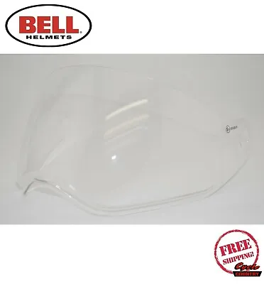 Bell Brand Mx-9 Adventure Helmet Front Face Shield Visor Clear New Free Shipping • $39.95