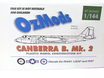 OzMods 1/144 Scale Canberra B. Mk. 2 Plastic Hobby Model Kit W/decals OMKIT14405 • $29.95