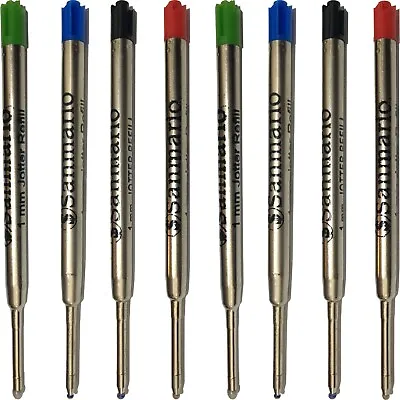 Parker Compatible Ink Pen Refills G2 Ballpoint Pens 1.0 Mm Medium 4 Colours • £2.99