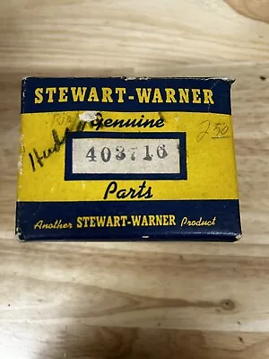 NOS Stewart Warner Vintage Speedometer Mechanism  #403716 • $45
