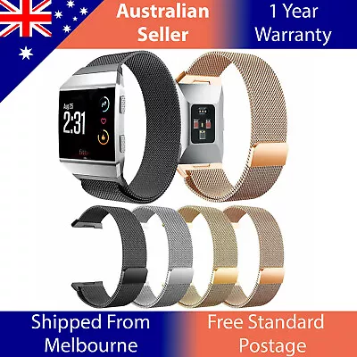 $12.77 • Buy Milanese Magnetic Loop Steel Watch Wrist Bands For Fitbit Ionic Replacement