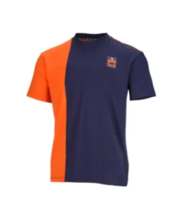 KTM Red Bull Apex Short Sleeve T-Shirt Blue/Orange 3RB24006130 • $39.95