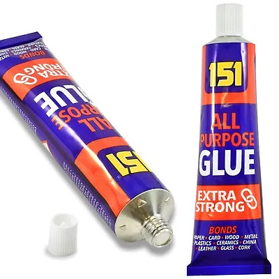 EXTRA STRONG ALL PURPOSE GLUE 30g Adhesive DIY Craft Fabric Wood Metal Plastic • £3.98