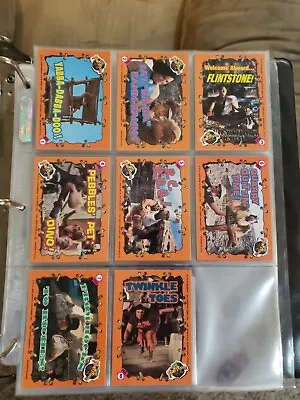 1993 Topps The Flintstones Movie Complete Set Of 88 Cards + 11 Puzzle Cards • $25.68