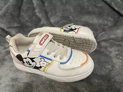 Disney Mickey Mouse Shoes Kids Size 2y White • $10