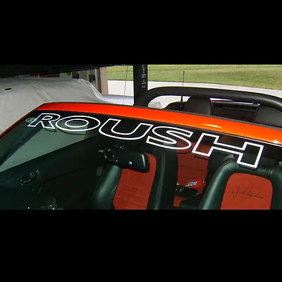 94-04 Roush Windshield Decals Pewter Met Grey Mustang Ford • $35