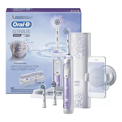 Oral-B Genius 9000 Electric Toothbrush - Orchid Purple • $208.65