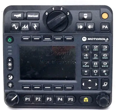 Motorola Pmun1045c 09 O9 Control Head For  Apx6500 Apx7500 Apx8500 Radio • $98