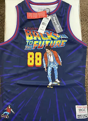 Youth Headgear Classics Jersey Back To The Future Marty Mcfly Basketball XL NWT • $54.95