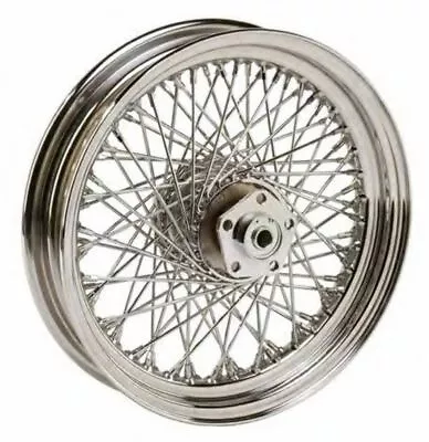 Chrome 16  X 3  Front 80 Spoke Wheel 84-99 Harley Softail FXST Dyna Wide Glide • $199.95