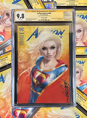 ACTION COMICS #1060 CGC 9.8 SS NATALI SANDERS Cover 2024 • $159.89