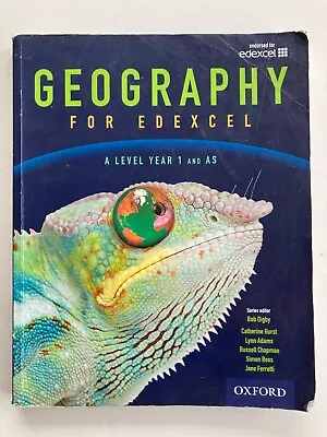 Geography For Edexcel A Level  Year 1 And AS Student Textbook - FREEPOST • £14.95