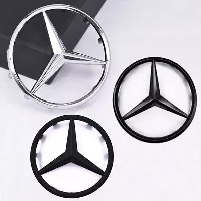 52mm 57mm Car Steering Wheel Emblem Badge ABS Decal Sticker For Mercedes Benz • $13.99