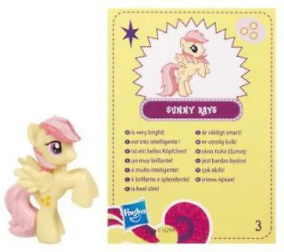 My Little Pony Series 4 Sunny Rays 2-Inch PVC Figure • $12.99