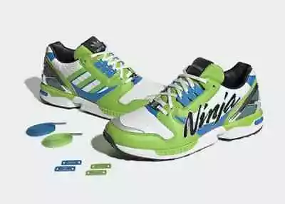 ALL SIZES UK10 Adidas Originals ZX 8000 KAWASAKI NINJA SHOES GW3358 Torsion OG • £139