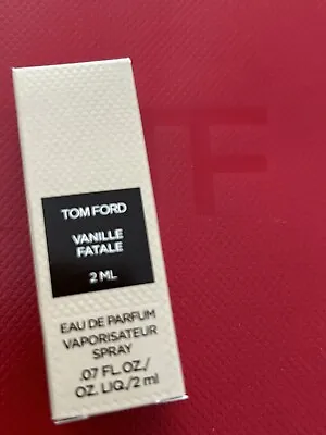 TOM FORD VANILLE FATALE  EDP Perfume Sample 2ML   Spray Genuine  • $62.80