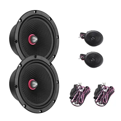 Bassface IndyCX6 440w Max 6.5 Inch 16.5cm Component Car Speaker System +Tweeters • £55.99