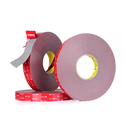 3M VHB Double Sided Tape 5608 Double Sided Mounting Grey Foam Tape Car Deco AU • $4.99