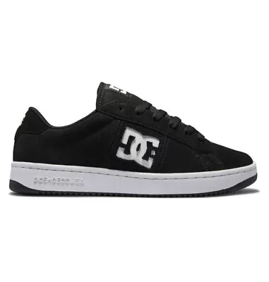 Dc Shoes Men's Striker Skateboard Shoes Black/white (bkw) Us Size • $65