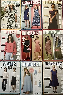 Simply Sewing. Sewing Patterns. Dresses. M - P  New • £5.20