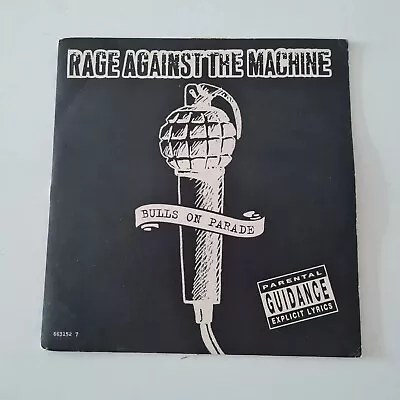 Rage Against The Machine Bulls On Parade 7 Inch Single Coloured Vinyl￼ • £9.95