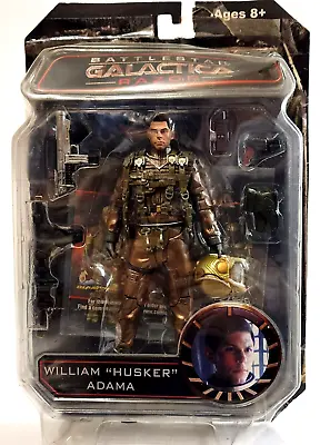 Battlestar Galactica Razor WILLIAM (HUSKER) ADAMA 7.5  Discount Damaged Packet • $40