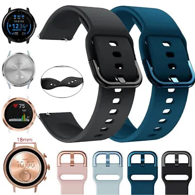 Silicone Strap Band For Garmin Vivoactive 4S Venu 3S 2S/ Huawei Watch GT 4 41MM • $8.55