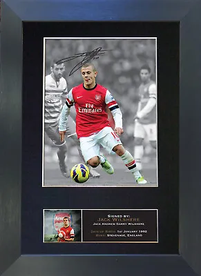 JACK WILSHERE Arsenal Signed Mounted Reproduction Autograph Photo Prints A4 387 • £10.99