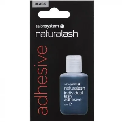 Salon System Semi-Permanent Individual Eyelash Adhesive Black Lash Glue 15ml • £5.99