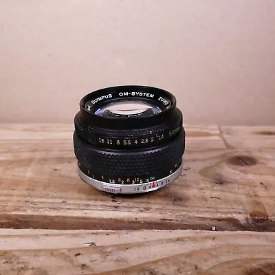 Olympus Zuiko Auto-S 50mm F1.4 Prime Lens Olympus OM Mount - Fungus • £49.95