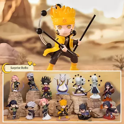 POP MART Naruto Ninja Battle Series Blind Box Confirm Figure Sasuke Uchiha Toys • $16.86