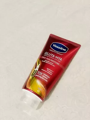 Vaseline Healthy Bright Gluta-Hya Serum Burst Lotion Pro-Age Restore 300 Ml • $22