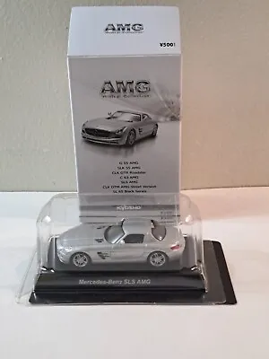 Kyosho 1:64 Silver Mercedes Benz SLS AMG • $25