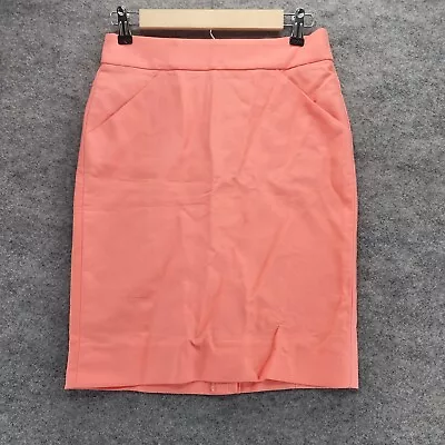 J Crew Pencil Skirt Womens 0 Coral • $27.99