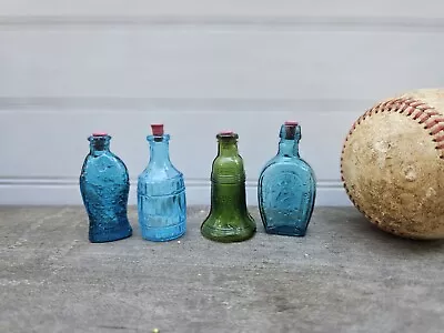 4 Vintage Miniature 2 Inch Wheaton Bottle Made In Taiwan G1 • $15