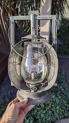 Santa Fe Atchison Topeka & Santa Fe Dietz Acme Inspector Lamp Railroad Lantern • $461.99