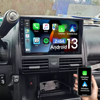 For Honda CRV 2001-2006 Carplay 9  Android 13.0 Car GPS Stereo Radio Wifi 2+64GB • $154.99