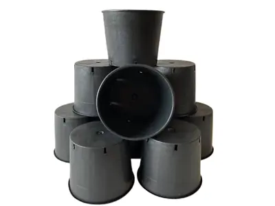Heavy Duty 15 Litre Plant Pots / Container Pots X10 • £32.99
