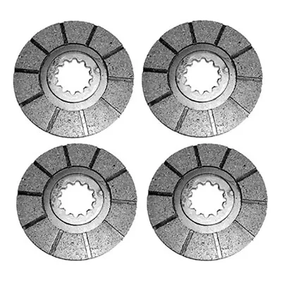 Set Of (4)- 1021314M91 Brake Discs Fits Massey Ferguson MF 135 150 165 175 180 5 • $88.99