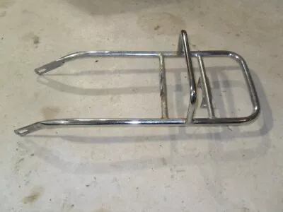 Vintage 1980 Indian AMI50 Moped - Chrome Rear Luggage Rack • $30