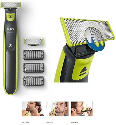 $118.53 • Buy Philips®  OneBlade Rechargeable Cordless Wet & Dry Electric Shaver Beard Trimmer