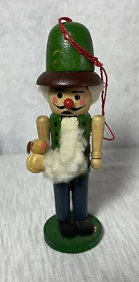 Vintage Original Steinbach Prafent Volkskunst Nutcracker Shepherd 5 Inches • $39.87