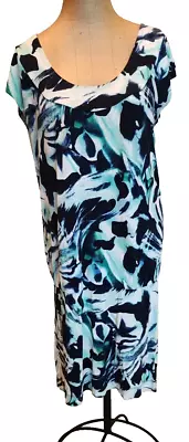 Bcbgmaxazria  Tye-dye Ocean Colors Dress - Size M • £11.57