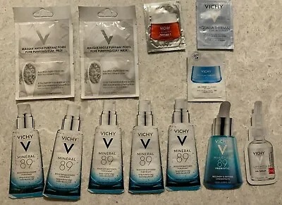 14 Vichy Samples: Mineral 89 Purifying Clay Mask Liftactiv Peptide-C • $10