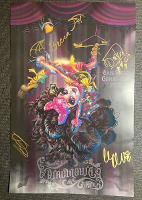 SDCC 2023 Draculaura Poster Mattel Freak Du Chic Exclusive Rare Monster High • $275