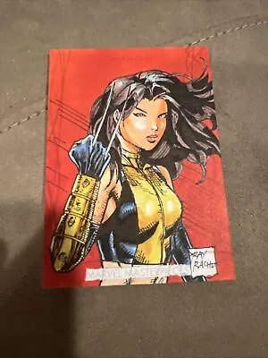 2020 Marvel Masterpieces X-23 Ray Racho Sketch 1/1 • $299.99