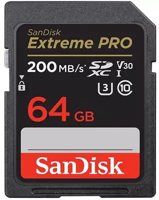 SanDisk 32GB 64GB 128GB 256GB Extreme PRO SDXC UHS-I V30 4K U3 Class 10 SD Card • £17.95