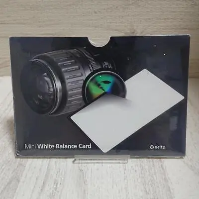 X-rite ColorChecker Mini White Balance Card 421870 Free From Color Adjustment • $249.50